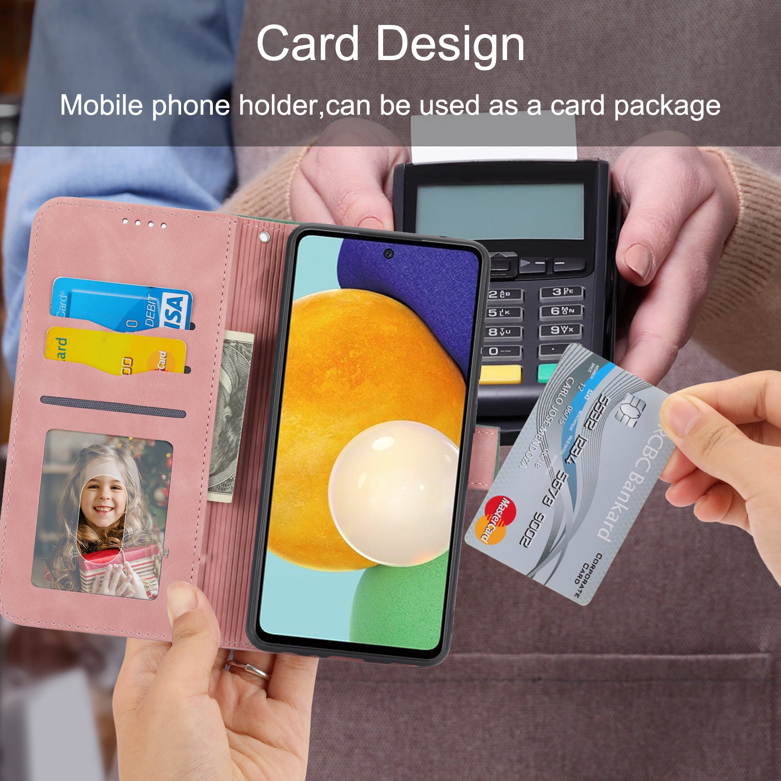 DIERFENG DF-03 PU Leather Wallet Phone Case for Samsung Galaxy A52 4G 5G A52s 5G Flip Stand Lines Imprinted Phone Cover DIERFENG DF-03 PU Leather Wallet Phone Case for Samsung Galaxy A52 4G 5G A52s 5G Flip Stand Lines Imprinted Phone Cover